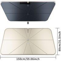 CAFELE Car Windshield Sunshade Double-Layer Thickened Foldable Parasol For Car Window Sunshade For Vehicle Sunvisor Universal