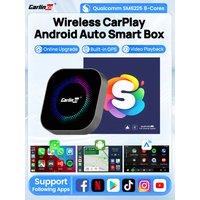 CarlinKit Tbox S2F Android Auto Wireless CarPlay TV Box Android 13 Wifi 5GHz 8G 128G AI Box for Youtube Netflix Audi CarPlay Car