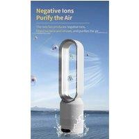 2025 Air Purification Circulation Bladeless Ultra-Quiet Dormitory Desk Floor Electric Fan Tower Bladeless