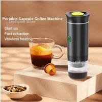 Coffee Machine Wireless Electric Portable Espresso Coffee Machine Maker 3-in-1 Capsule Powder Travel Coffee Maker