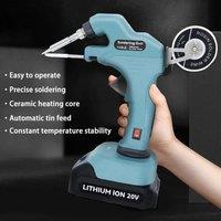 Wireless Solder Gun Lithium Battery Charging Gun Type Soldering Iron Compatible with All Kinds of