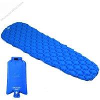 Camping Inflatable Mattress In Tent Folding Camp Bed Sleeping Pad Picnic Blanket Travel Air Mat Camping Equipment