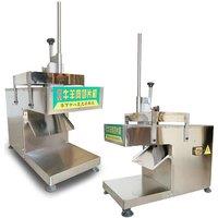 Desktop Lamb Flaker Slicer Commercial Automatic Lamb Beef Slicer Roll Machine Frozen Meat Roll Cutting Machine