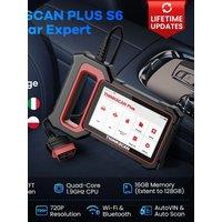 THINKCAR THINKSCAN Plus S6 OBD2 Diagnostic Tool 4 System Diagnosis Oil/EPB/SAS/TPMS/ETS Reset Services Lifetime Free Update