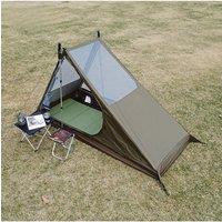 New Airy Mesh Tent 1 Person Ultralight Tent Quick Setup Backpacking Shelter Breathable Mosquito Proof for Camping and Trekking