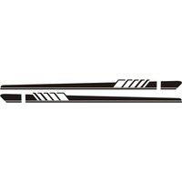 2PCS Car Door Side Skirt Vinyl Stripes Decals - Compatible with Porsche Cayenne 958/955/957 GTS, Panamera 971/970 & Taycan, Wate
