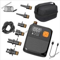 Wireless portable electric air pump with touch screen, tourist on-site inflator, kayak, wind wing, SUP, 8000mAh