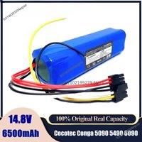 14.4V 12800mAh New battery For CECOTEC CONGA 5490 5090 6090 Mopping Robot Battery Pack Netease Intelligent Manufacturing NIT