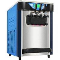Commercial Desktop Small Soft Ice Cream Frozen Yogurt Machine With Three Flavors