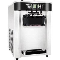 Economical Desktop Ice Cream Machine, Stainless Steel Commercial Fully Automatic Strawberry Sundae Machine