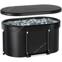 Ice Bath Tub for Athletes Multiple Layered Portable Outdoor Cold Plunge Tub for Recovery,Cold Plunge for Family-Foldable
