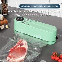 Portable USB charging vacuum sealer - a multifunctional food sealer with sealing, external suction,