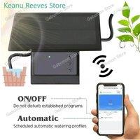 Tuya Wifi Solar Power Timer Pump Automatic Drip Irrigation Kit Garden APP Remote Control Watering