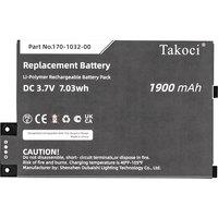 Replacement Battery 1900mAh for Takoci Kindle 3, Kindle III, Kindle 3 Wi-fi, Kindle 3G, Kindle Graphite S11GTSF01A, 170-1032-01