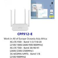 4g router CPE 4G Router wireless WiFi sharing network routing LTE plug-in sim card CPF912-OY