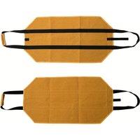 Firewood storage bag, firewood camping outdoor logging bag, carrying storage bag, wooden Oxford cloth bag