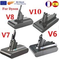 Vacuum Cleaner rechargeable Battery for Dyson V6 V7 V8 V10 V11 Series SV07 SV09 SV10 SV12 Absolute Fluffy Animal Pro Battery