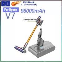 Vacuum Cleaner rechargeable Battery for Dyson V6 V7 V8 V10 V11 Series SV07 SV09 SV10 SV12 Absolute Fluffy Animal Pro Battery