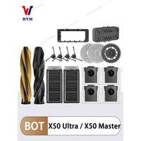 For Dreame X50 Ultra Complete Robot /L40S Pro Ultra /X50 Master Accessories Main Side Brush Hepa Filter Mop Dust Bag Spare Parts