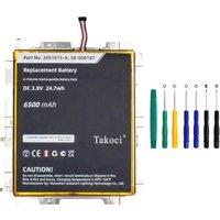 Replacement Battery 6500mAh for Amazon Kindle Fire HD 10.1, Kindle Fire HD 10.1 7th, SL056ZE 58-000187, 26S1015-A
