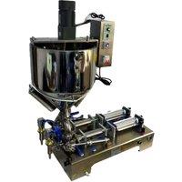 PBOBP Pneumatic Stirring And Heating Paste Sauce Filling Machine Chili Sauce Filling Machine