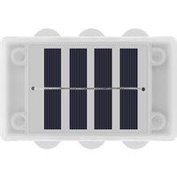 Solar LED Light, Waterproof Outdoor Wall Lamp, Up And Down Light Control Fence Lights for Garden Street Balcony Decor