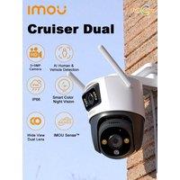 IMOU Cruiser Dual 6MP PT Wifi Camera 3 + 3 Dual Lens Two-way Talk CCTV Outdoor AI Human & Vehicle Detection Security Protection