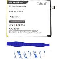 Tablet Replacement Battery 4750mAh for Amazon Kindle Fire HD 8th, K72LL3, K72LL4 ST33, 26S1021, 58-000303, 58-000313