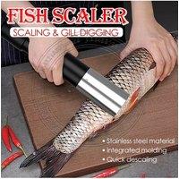 2025 New 125W7500RMP Portable Cordless Electric Fish Scale Machine Fish Scale Scraper Fish Remover Cleaning Scraper Seafood Tool