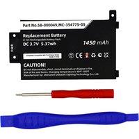 Replacement Battery 1450mAh for Amazon Kindle Paperwhite 2013, DP75SDI MC-354775-05, S13-R1-D, S13-R1-S, 58-000049