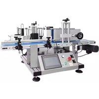 PBOBP Desktop Round Bottle Labeling Machine Jar Label Sticker Machine Plastic Glass Bottle Wrap-around Labeling Applicator