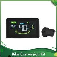 H6C Electric Bike Colorful LCD Display Meter 24V-60V SM/Waterproof Connection Plug Ebike intelligent Display With USB