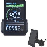 UART2 M6C Waterproof Electric Bike Bicycle LCD Display Meter E Scooter LCD Panel Color Screen with USB For Mountain Electric