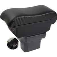 Chevrolet Cruze Holden Armrest box central console storage case driver elbow support carbon fibre