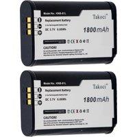 Two-Way Radio Replacement Battery 1800mAh for Kenwood,NX-P500, TK-3601D,KNB-81L,KNB-81LI