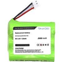 Cordless Phone Replacement Battery 2000mAh for AT&T WF720 Ni3615T30P3S534416