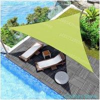 3x3x3M Folding Waterproof Triangle Sun Shade Sail Canopy For Outdoor Activities Backyard Awning Camping Tents Shade Cloth