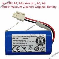 Original 14.8V 2600-6800mah 14.4V Lithium Battery For ILIFE A4 A4s V7 A6 V7s Plus Robot Vacuum Cleaner ILife 4S1P Full Capacity