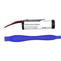 Replacement Battery 3400mAh for Logitech,UE ROLL, WS600, WS600BL, WS600VI, UE ROLL 2, UE Roll Ears Boom,533-000122, T11715170SWU