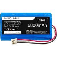 Speaker Replacement Battery 6800mAh for Braven BRV-X, BRVXBBB BRV-X