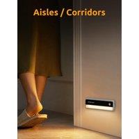 LED Bar Lights Type C Rechargeable Motion Sensor Detector Night Light Portable Induction Cabinet Lamp for Kitchen Room
