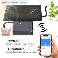 Tuya Wifi Solar Power Timer Pump Automatic Drip Irrigation Kit Garden APP Remote Control Watering