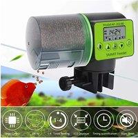 Automatic Fish Feeder Aquarium Digital Fish Tank Electrical Plastic Timer Feeder Food Feeding