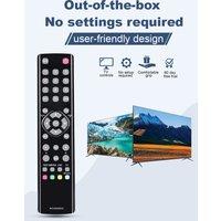 RC3000E02 Replacement Remote fit for TCL TV RC3000E01 RC3000E03 LED32S4690 LED40S4690 LED48S4690 L40B2800F L55F3300F L39F3300FC