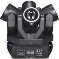 4 Head Beam Moving Head Lights DMX512 3IN1 Effect Stage Laser Light Projector With LED Strip Remote Control DJ Party Light Disco