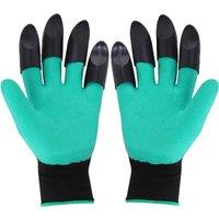 Garden Gloves Gardening Accessories Working Mittens Work Coating Rubber Supplies Semi-coated Safety Farming Gadgets Protective