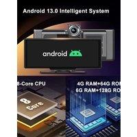 2025 Car Dash Recorder GPS Navigation 6G+128G DVR Camera Carplayer Android 12 ADAS 4G WiFi Dash Cam Video Recorder Night Version