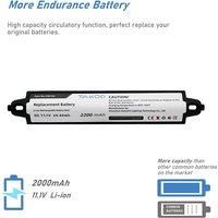 Replacement Battery 2200mAh for BOSE Soundlink, SoundLink 3, 404600, SoundTouch 20 330107, 359495, 359498, 330105, 330105A