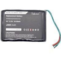 Replacement Battery 2000mAh for Logitech,Squeezebox Radio ,XR0001 ,X-R0001,533-000050, NT210AAHCB10YMXZ, HRMR15/51