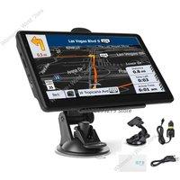 7"/5" Car GPS Navigation Touch Screen Truck Nav 256M+8G FM 2024 latest Europe South America USA Canada Mexico Germany Map GPS